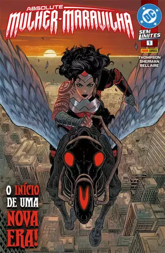 Capa da HQ Absolute Mulher-Maravilha