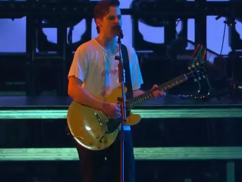 Foster the People no Lollapalooza 2025 (Reprodução/Twitter)