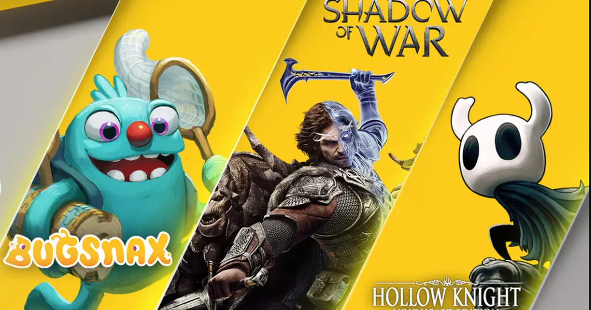 PS Plus: Shadow of War e Hollow Knight são jogos grátis de PS4 em novembro