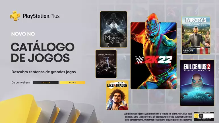 PS Plus Extra irá perder 12 jogos em fevereiro de 2023