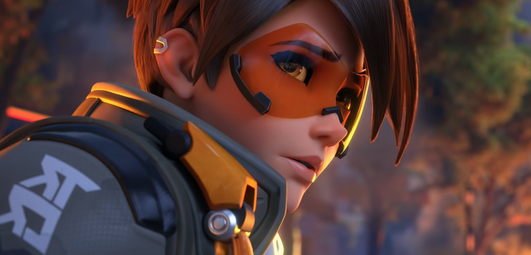 Tracer preocupada com algo.