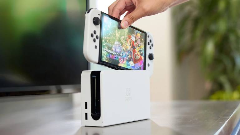 Imagem do Nintendo Switch OLED