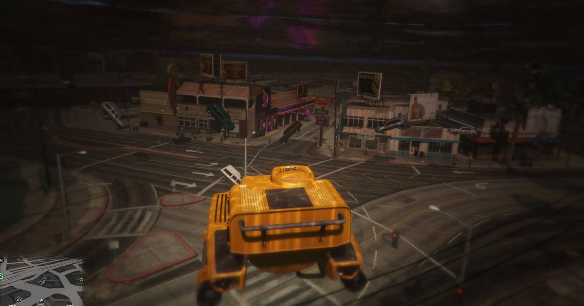 Localização de todas as partes da nave espacial em Grand Theft Auto V