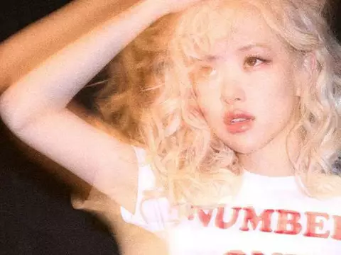 Imagem promocional de Number One Girl, de Rosé (Reprodução)