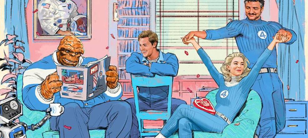 Quarteto Fantástico: Arte Exclusiva com HERBIE Surpreende na CCXP MX