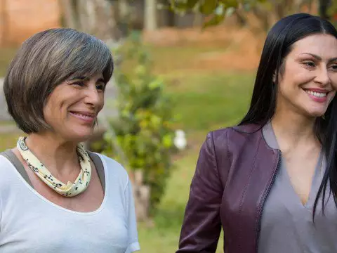 Vovó Ninja realizou sonho de Cleo de atuar como filha de Gloria Pires