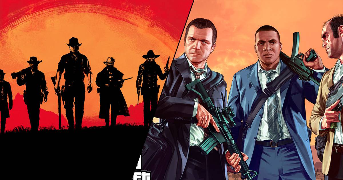 Kit 2 Jogos (Red Dead Redemption + GTA V) Mídia Digital Original – Alabam