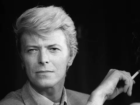 Foto de David Bowie/RALPH GATTI/AFP