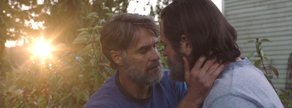 Nick Offerman e Murray Bartlett em The Last of Us