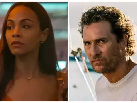 Zoe Saldaña e Matthew McConaughey estrelarão nova comédia romântica na Netflix