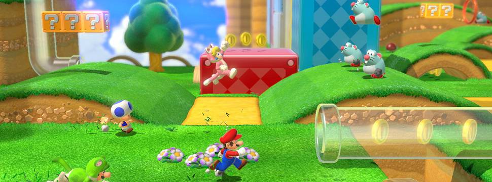 Jogo Super Mario 3D World Nintendo Nintendo Switch em Promoção é