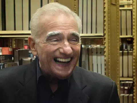Martin Scorsese, em cena de Faz de Conta que NY é uma Cidade, da Netflix