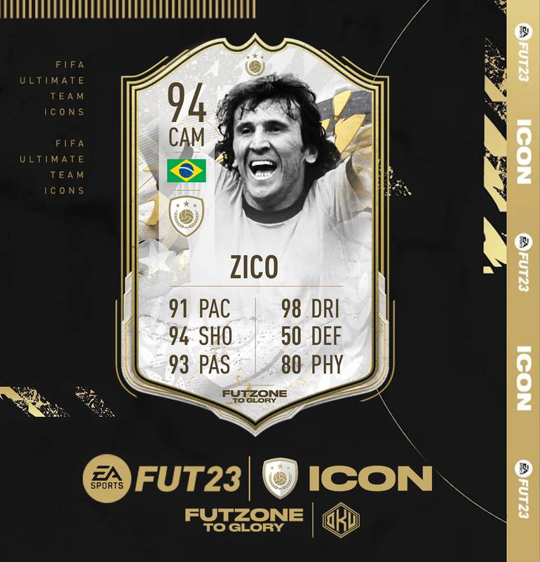 fifa 23 ea sports ultimate icons ídolos zico brasil flamengo